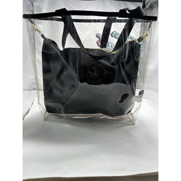 Disney Princess Belle Beauty & Beast Clear Tote w/ Removable Pouch Bag Classics - Picture 4 of 16